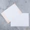8 Packs: 40 ct. (320 total) Blush Watercolor Flat Cards & Envelopes by Recollections™, 5" x 7"